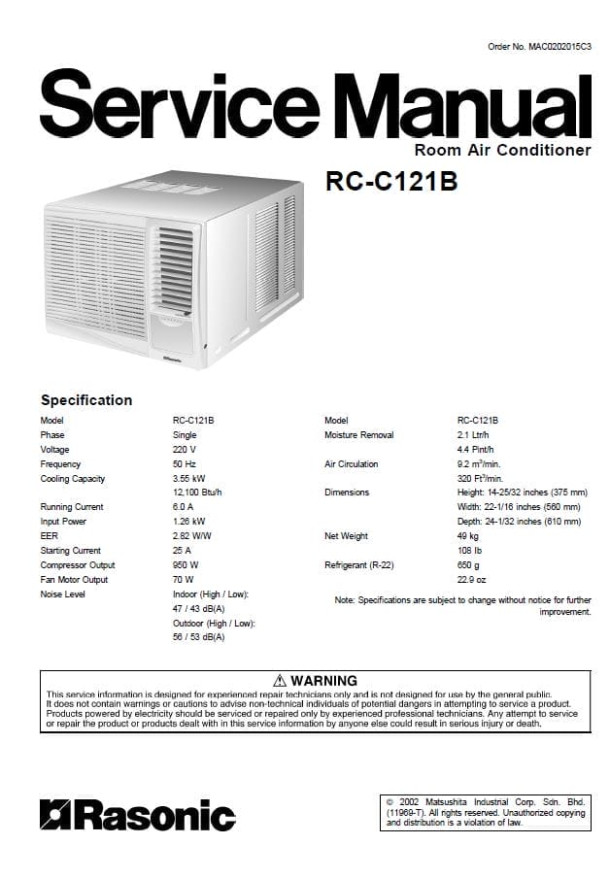RC-C121B